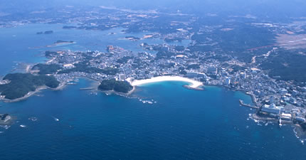 Shirahama Onsen, Hot Spring and Beach Resort in Nanki, West Japan